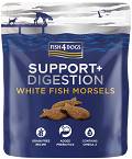Fish4Dogs Przysmak Support+ Digestion White Fish Morsels Układ Pokarmowy dla psa op. 225g